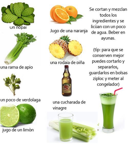 Licuados para quemar grasa y adelgazar la