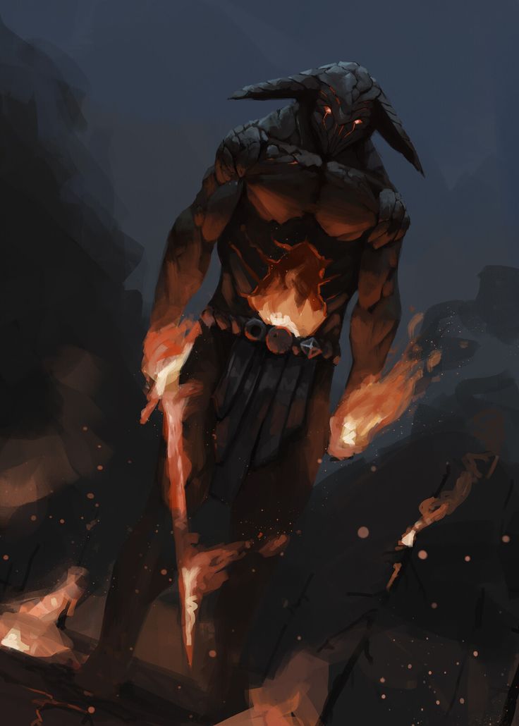 Surtr, Bennet von Wedel on ArtStation at https://www.artstation.com