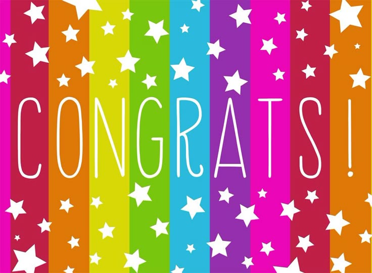 congrats graphic