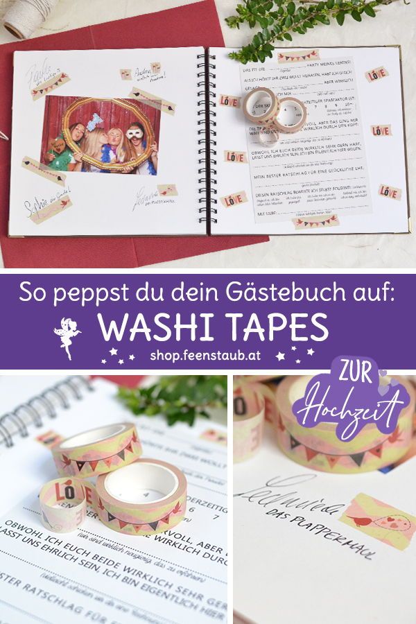 Washi Tape Hochzeit Geburtstag Kreative Gestaltung Shop Feenstaub At Hochzeitsgeschenk Hochzeitstisch Hochzeit