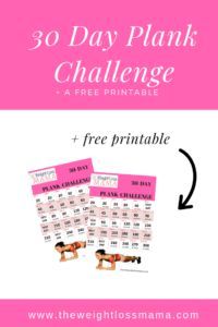 The 30 Working day Plank Issue with a Absolutely free Printable Workou photo regarding Plank Challenge Printable called The 30 Working day Plank Trouble with a Cost-free Printable Workou