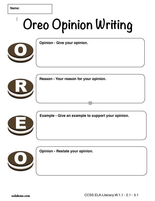 how to write an opinion essay lesson plans