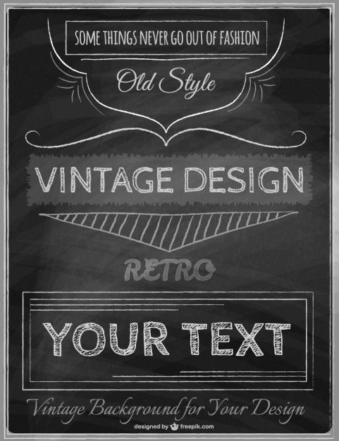 movie poster template psd vector free text design vintage movie poster template