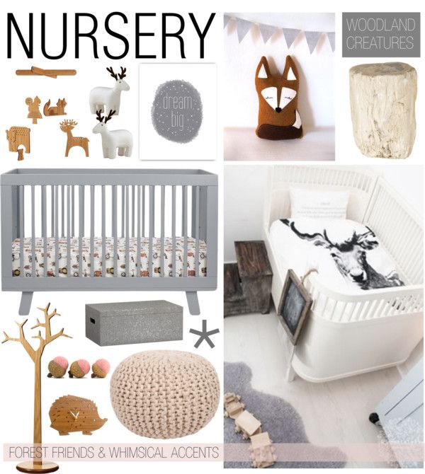 Best 249 Kids Rooms Ideas On Pinterest Child Room Bedroom Boys Nursery Woodland Creatures By Emmy On Polyvore