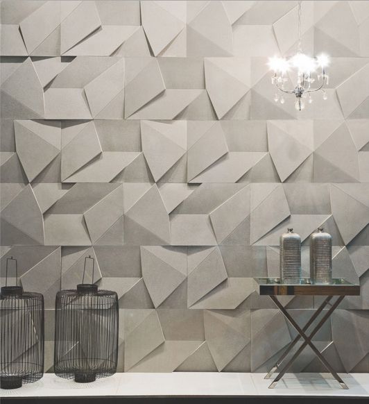 Scaleno Concrete Wall Covering By Designed By Brazilian Firm Castelatto Scaleno Concrete Wall Covering By Designed By Brazilian Firm Castelatto
