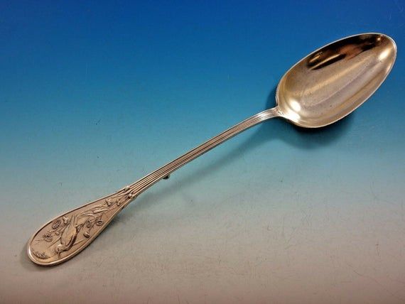 Berain by Wallace Sterling Silver Salad Serving Set 2pc Custom Made