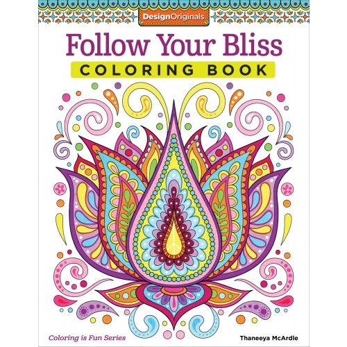 Follow Your Bliss Coloring Book