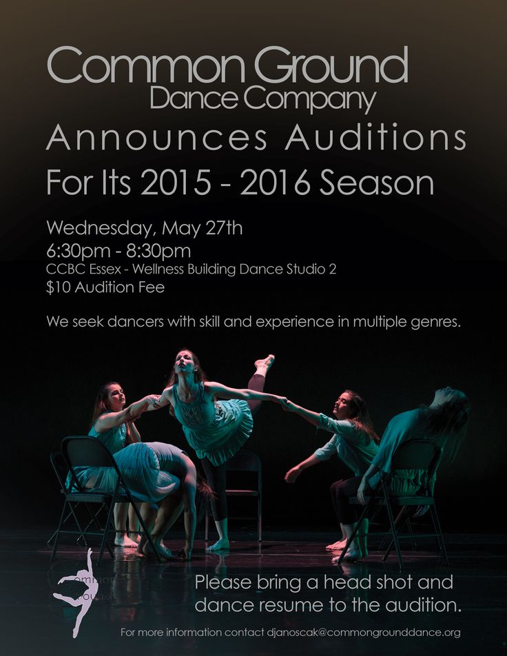 auditions flyers