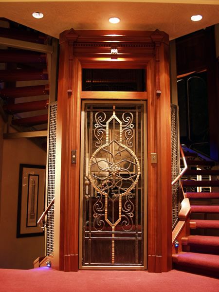 Old Fashioned Luxury Lift Interior Old Fashioned Luxury Lift Interior
