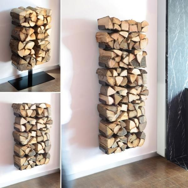 modern indoor firewood holder ideas wall mounted firewood holder Firewood storage indoor