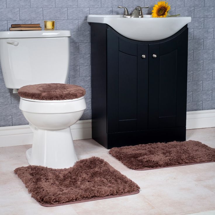 Portsmouth Home 3 Piece Super Plush Bath Mat Rug Set Rugs Sets - Kohls Bath Rugs And Toilet Seat Covers Portsmouth Home 3 Piece Super Plush Bath Mat Rug Set Rugs Sets - Kohls Bath Rugs And Toilet Seat Covers