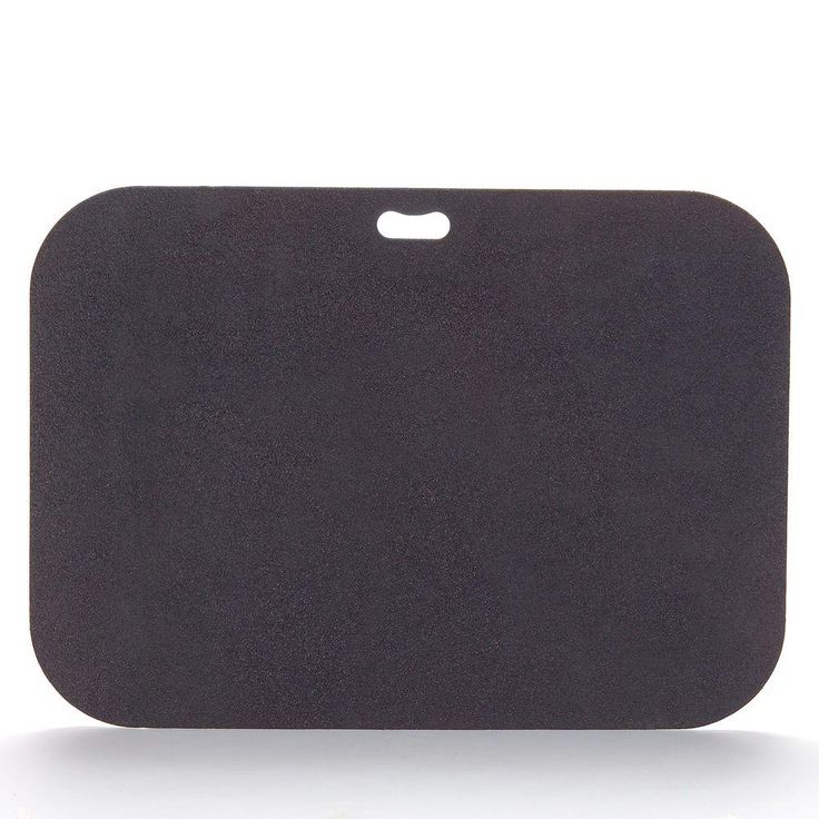 The Original Grill Pad 42 in. x 30 in. Rectangular Berry Black Deck Protector-GP-42-C-BK - The Home Depot | Black deck, Grilling, Propane grill