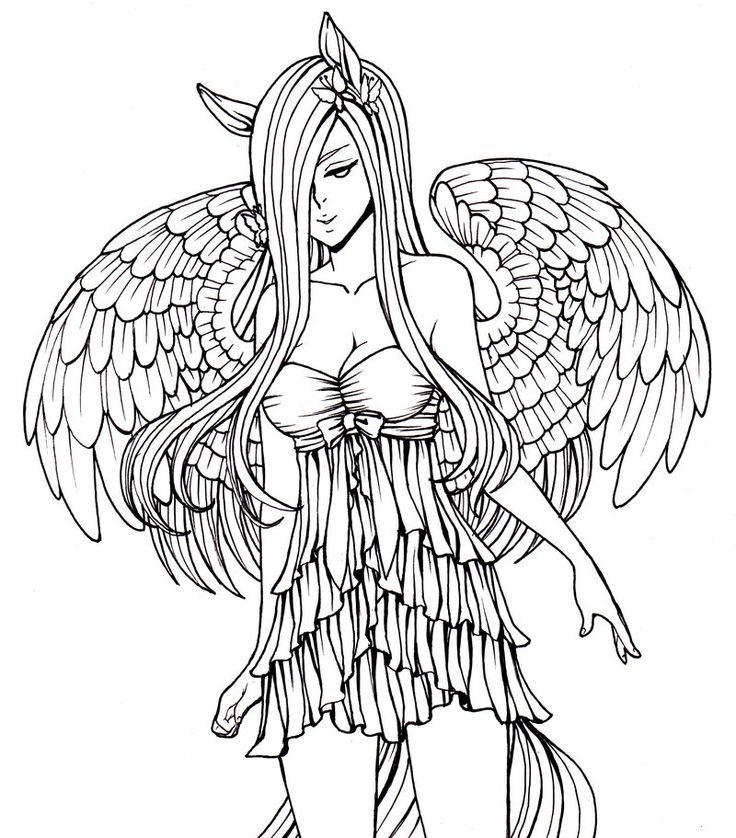 314 Best Faries Angels Coloring Images On Pinterest Tattoo Art