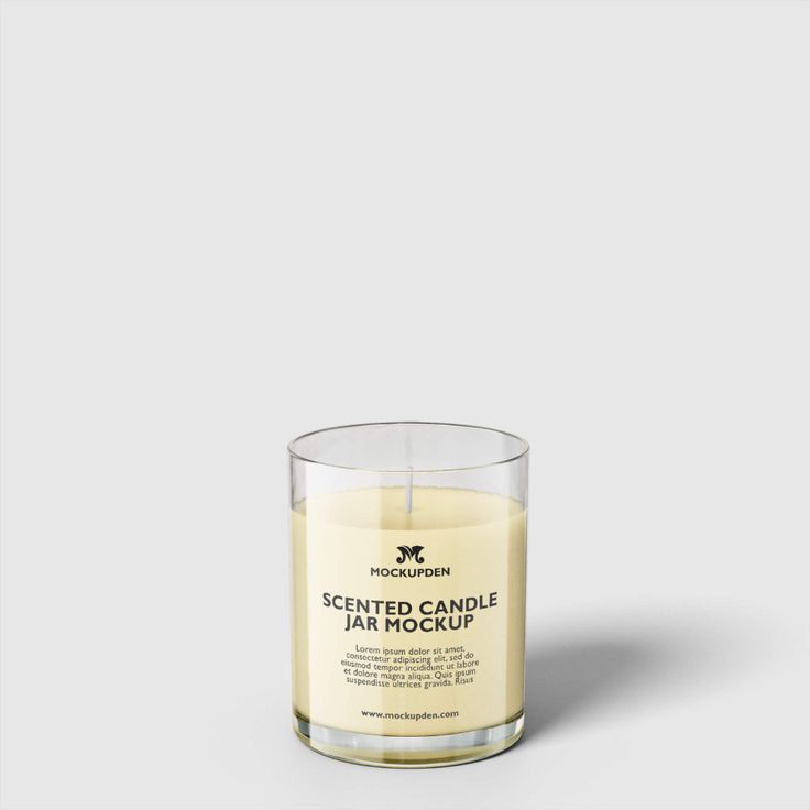 Download Free Scented Candle Jar Mockup PSD Template 4 in 2021 | Candle jars, Jar, Mockup psd