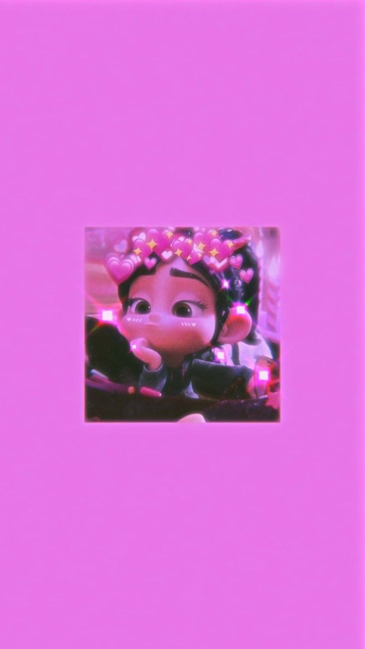 Vanellope Aesthetic Kartun Gambar Kertas Dinding