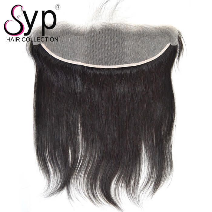 Customized Transparent Lace Frontal Closure 13x4 Straight Hair https
