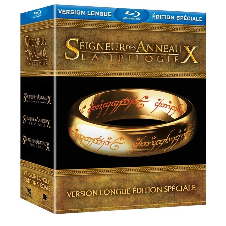 La trilogie Seigneur des anneaux version longue en bluray en France ! Trilogie, Seigneur