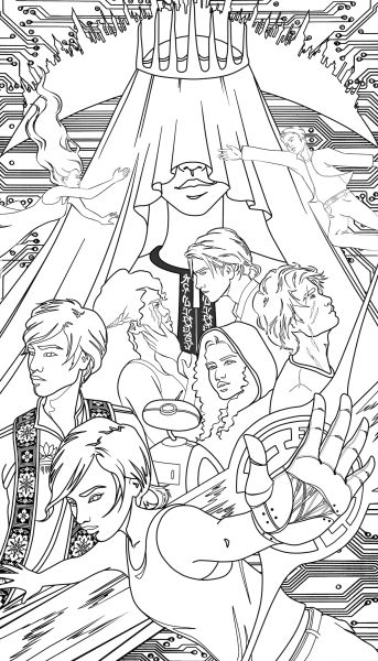 The Lunar Chronicles Coloring Book Is Coming Next Year EXCLUSIVE