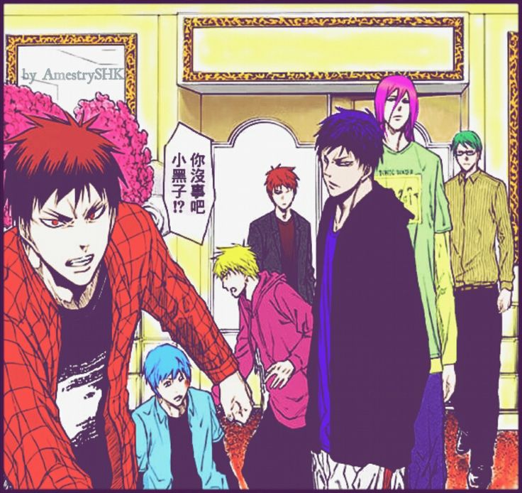 Пин на доске Kuroko no basket