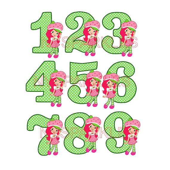 style #5 Strawberry Shortcake Fabric Iron On Appliques style #5 Strawberry Shortcake Fabric Iron On Appliques