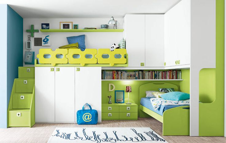 49 best idee arredo camerette per bambini images on pinterest ... Idee arredo cameretta