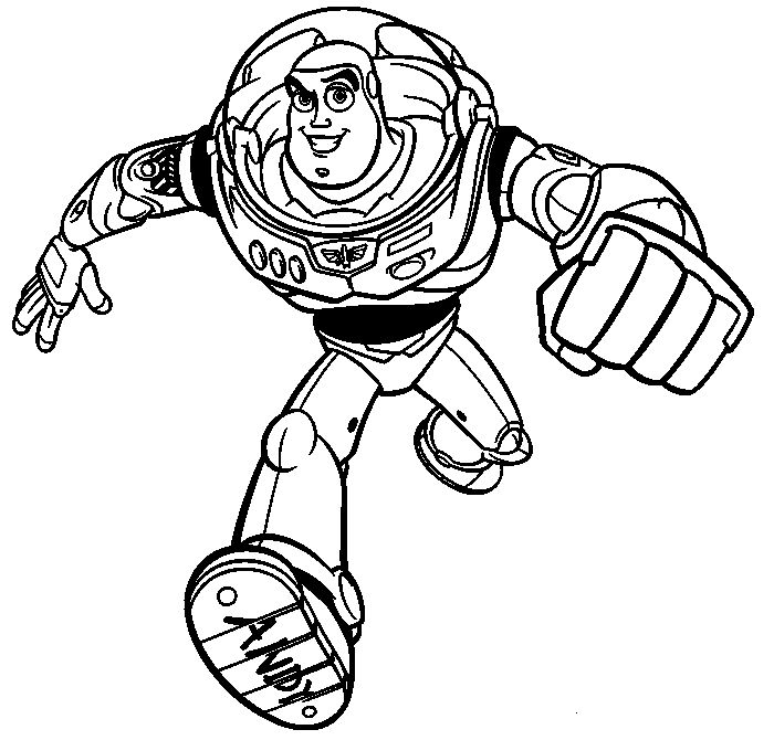 Buzz Lightyear Run Coloring Pages For Kids fQn Printable Toy story Buzz Lightyear Run Coloring Pages For Kids fQn Printable Toy story
