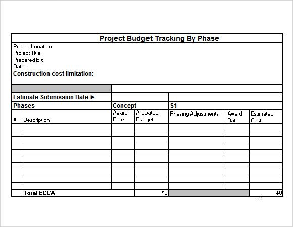 Project Budget Template Project Budget Tracking Excel Template - cost estimate template Project Budget Template Project Budget Tracking Excel Template - cost estimate template