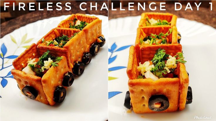 Biscuit Train Recipe | Fireless Cooking Competition recipes Day 1