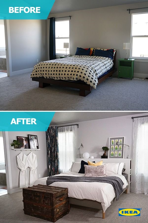 The IKEA Home Tour Squad Helps A Busy Couple With Growing Family Create Space To Spend Time Alone Together In Their Master Bedroom Makeover