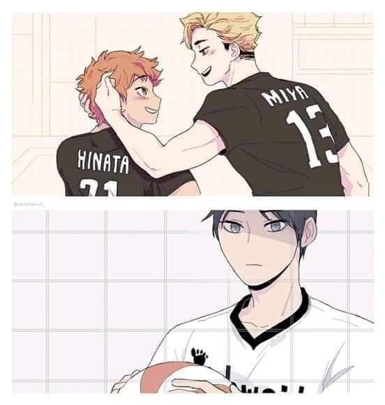 HAIKYUU X HINATA PICS - A T S U H I N A | Haikyuu tsukishima, Haikyuu