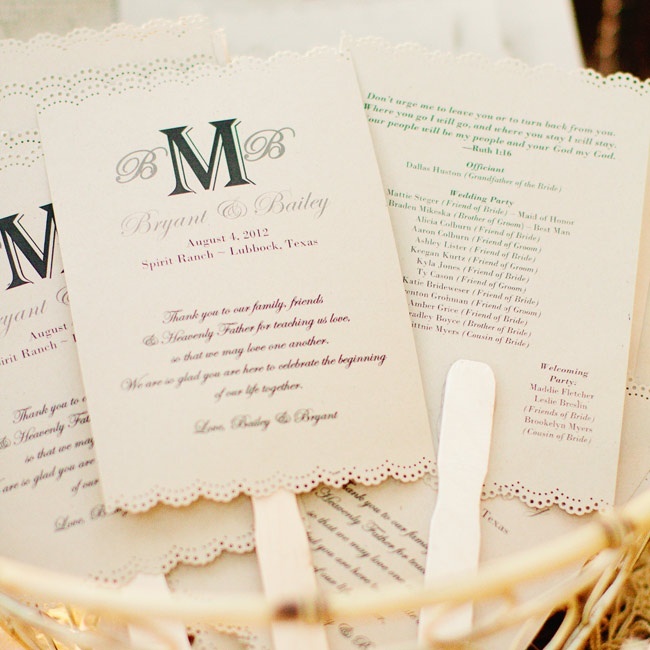 paper programs for events