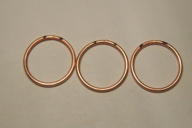 Fusing Copper Jump Rings Fusing Copper Jump Rings