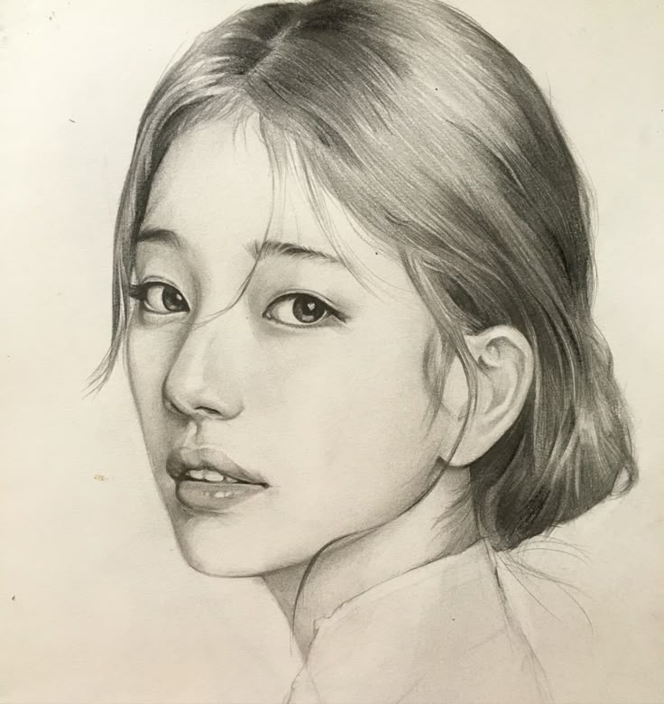 Drawings photos asian female