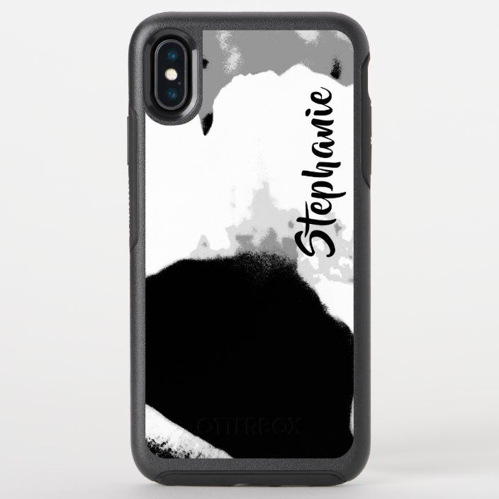 Otterbox Black And White Modern Iphone Xs Max Zazzle Com Otterbox Otterbox Iphone Iphone Cases
