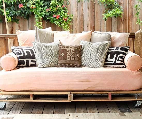Like the rooms inside our homes, there are limitless ways to decorate a deck or patio, especially when you introduce homemade outdoor furniture. Putting a personal spin on your outside seating area is as easy as modifying a tree stump, upcycling a slab of concrete, or building with unused pallets. We found 13 easy-to-f