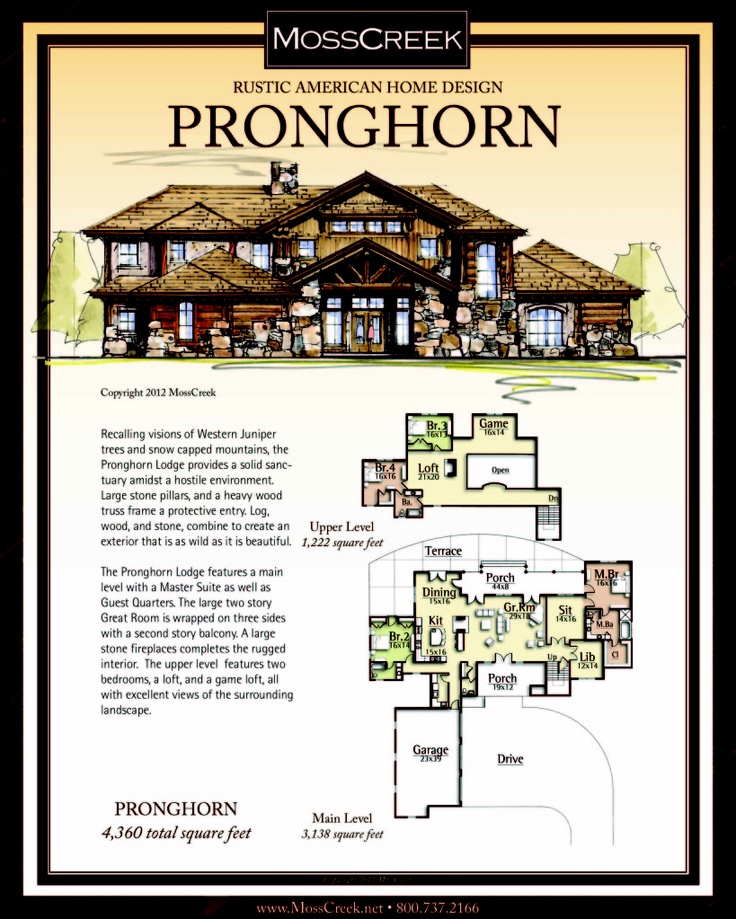 15 best mosscreek images on Pinterest | House floor plans, Floor ... 15 best mosscreek images on Pinterest | House floor plans, Floor ...