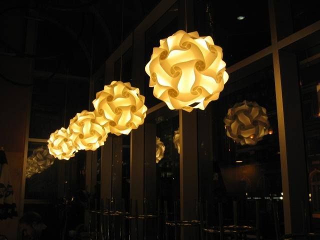 Restaurant Lighting . jigsawIQ Puzzle Lights Colorful Hanging Light