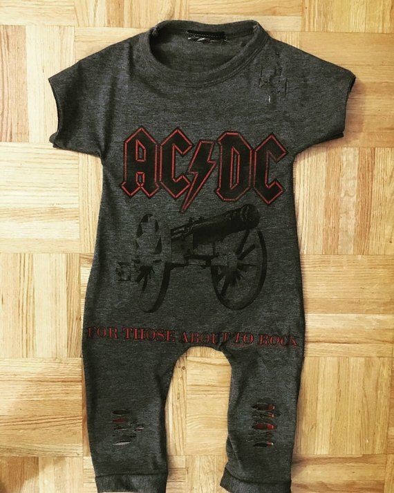 trendy toddler clothes rock music punk handmade baby clothes Baby rompers custom baby clothes baby bodysuit