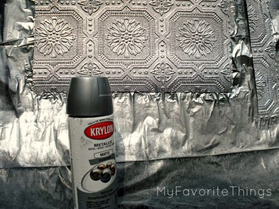faux tin tiles made with cookie sheets tin tin tiles bb sheet metal