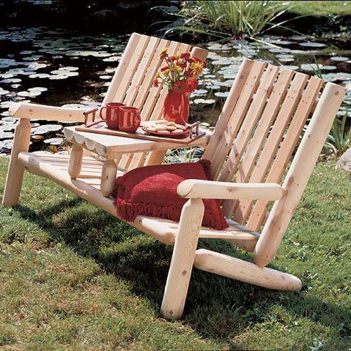 Garden Teaset In 2021 Outdoor Chairs Cedar Furniture Indoor Patio Outdoor Chairs Cedar Furniture, Outdoor Log Furniture Kits