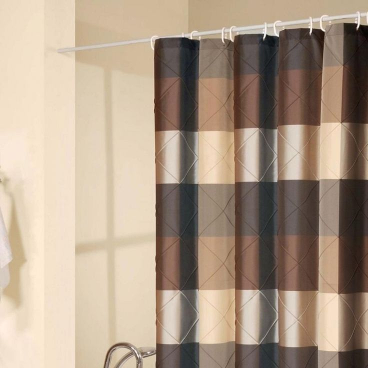 Brown And Beige Striped Shower Curtain Black Curtains Brown And Beige Striped Shower Curtain, Brown Striped Shower Curtain