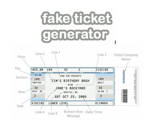 The 25+ best Fake ticket generator ideas on Pinterest Ticket - free printable event tickets The 25+ best Fake ticket generator ideas on Pinterest Ticket - free printable event tickets