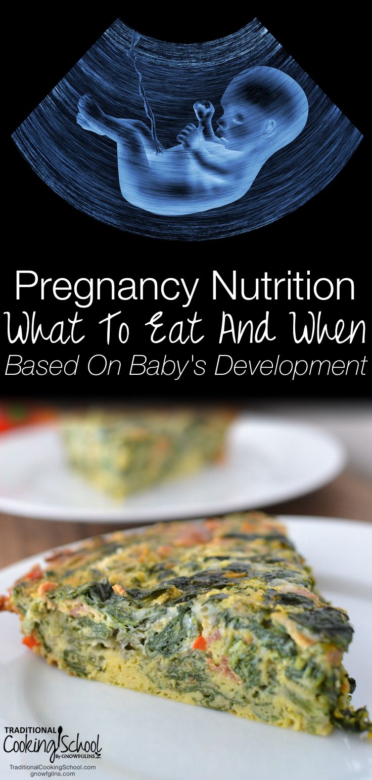 Pregnancy Nutrition: What To Eat & When Based On Baby's Development