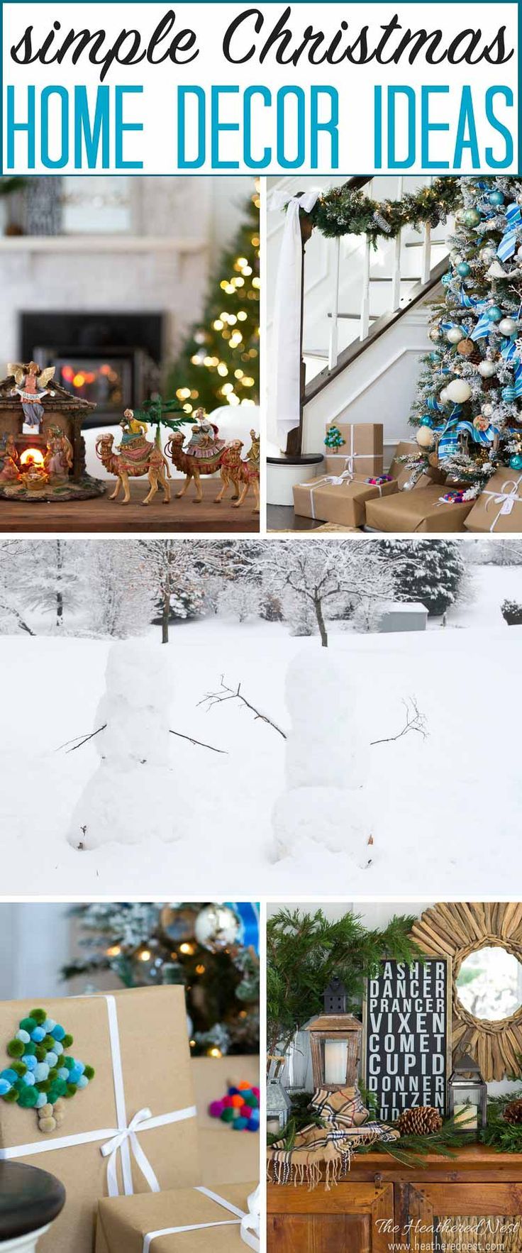 Simple Classic Christmas Home Decor Ideas Holiday Tour Simple Classic Christmas Home Decor Ideas Holiday Tour