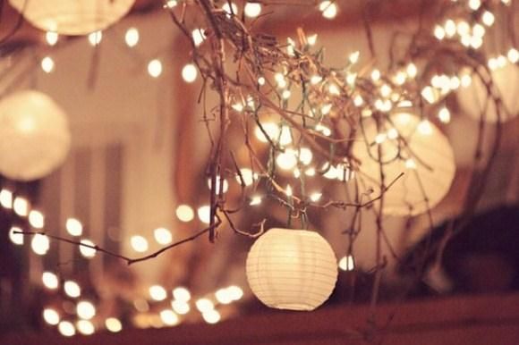 Simple Decorating For Your End-Of-Summer Party: String Lights Summer parties, Lights and Patio ...