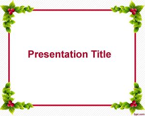 christmas powerpoint themes