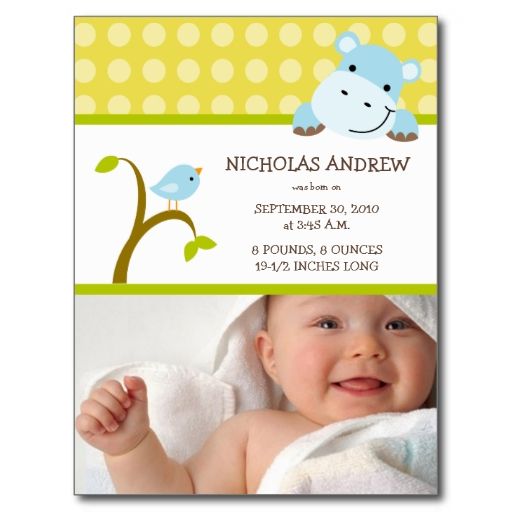 birth announcement postcards tirevi fontanacountryinn com birth announcement postcards