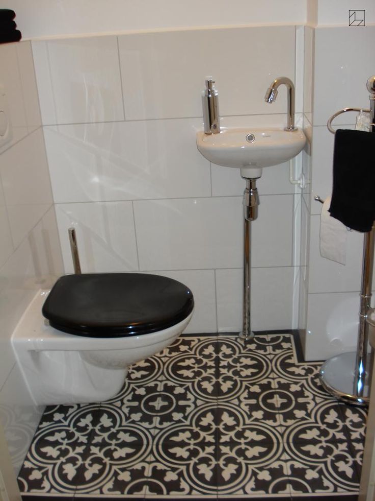 Toilette Fliesen zementfliesen vn negra 12 toilette