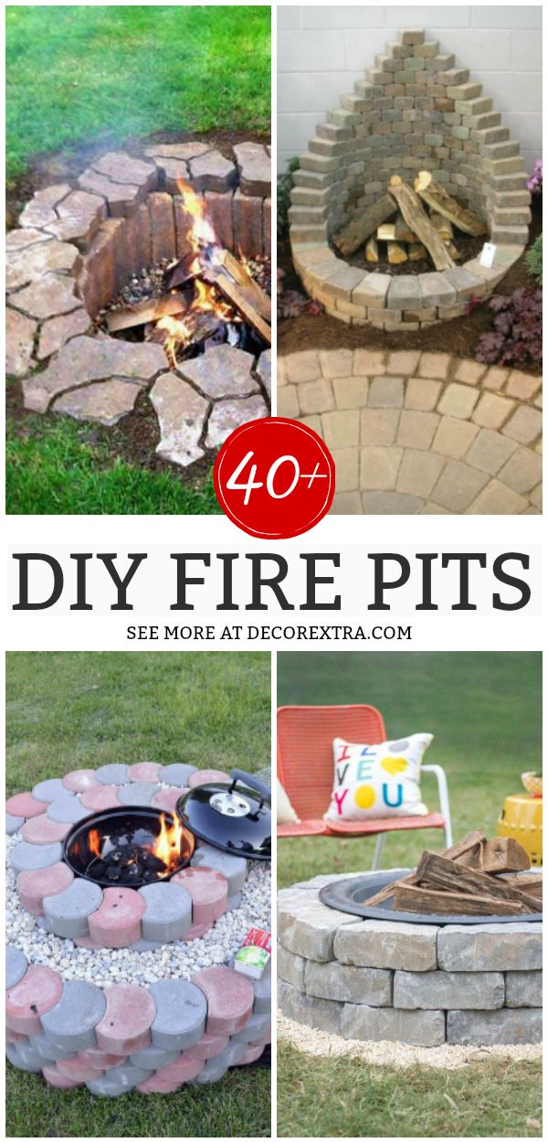 45 Best Diy Fire Pit Ideas And Designs Outside Fire Pits Fire