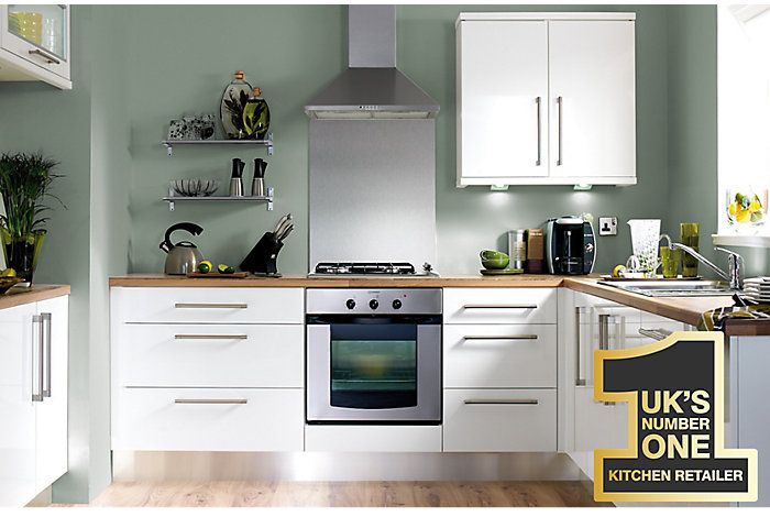 White Gloss Kitchen B Q White Gloss Kitchen B Q